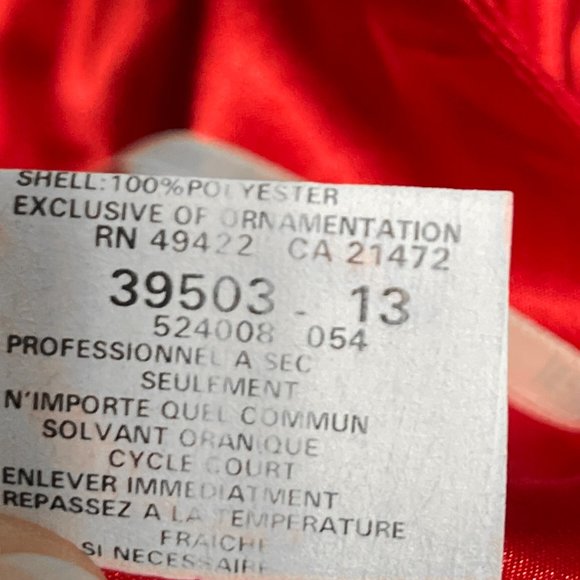 NWT Jessica McClintock For Gunne Sax Red Halter Top/Tunic Red Size 3/4 - Picture 13 of 16